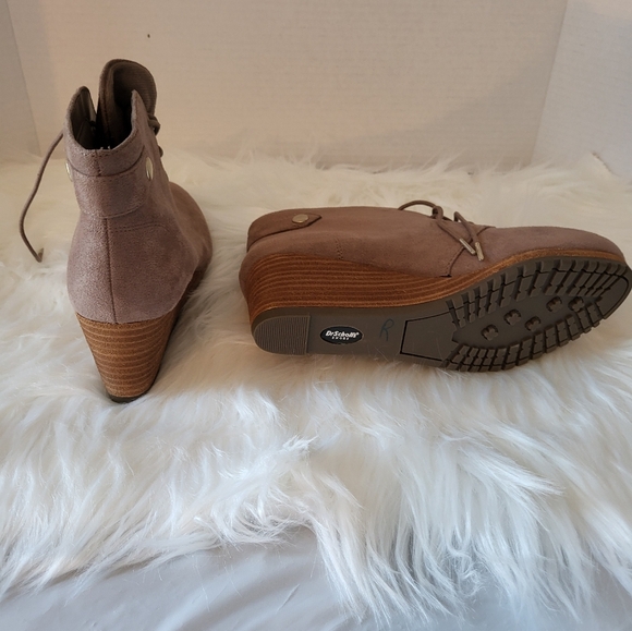 Women Dr Scholls Wedge Boots Size 7 - Picture 2 of 5